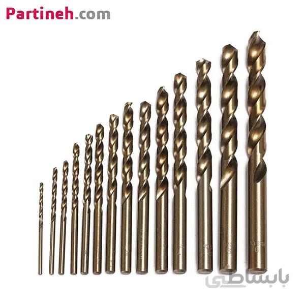 مته فلز HSS کبالت دار 8 درصد سایز 10 میلیمتر برند TNZ روسیه ا HSS-co drill bit