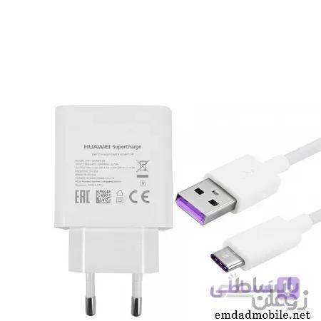 شارژر، کابل شارژ و آداپتور فست شارژ تایپ سی اصلی هوآوی Huawei Mate 9 Pro