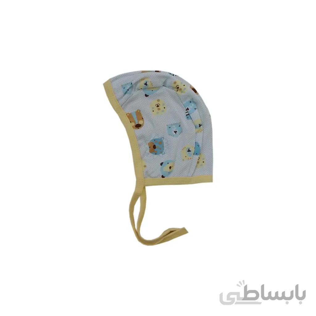 کلاه بندی نوزادی بی بی سان طرح باغ وحش