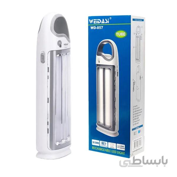 چراغ اضطراری لمسی ویداسی مدل WD 857 ابی