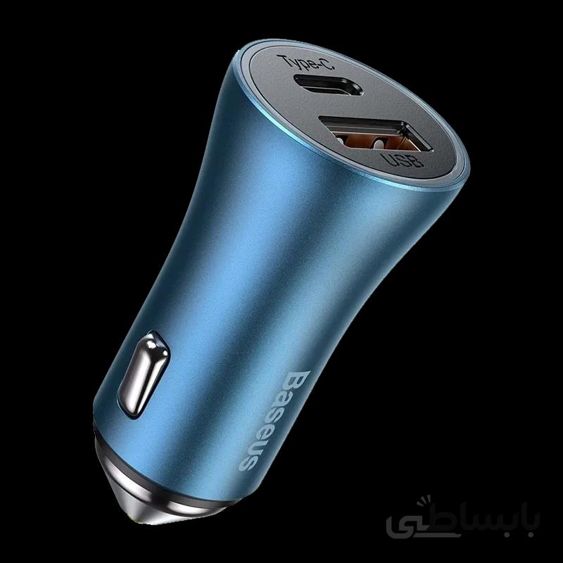 شارژر فندکی 40 واتی بیسوس مدل Baseus CCJD 03 ا Baseus Car Charger 40w CCJD 03