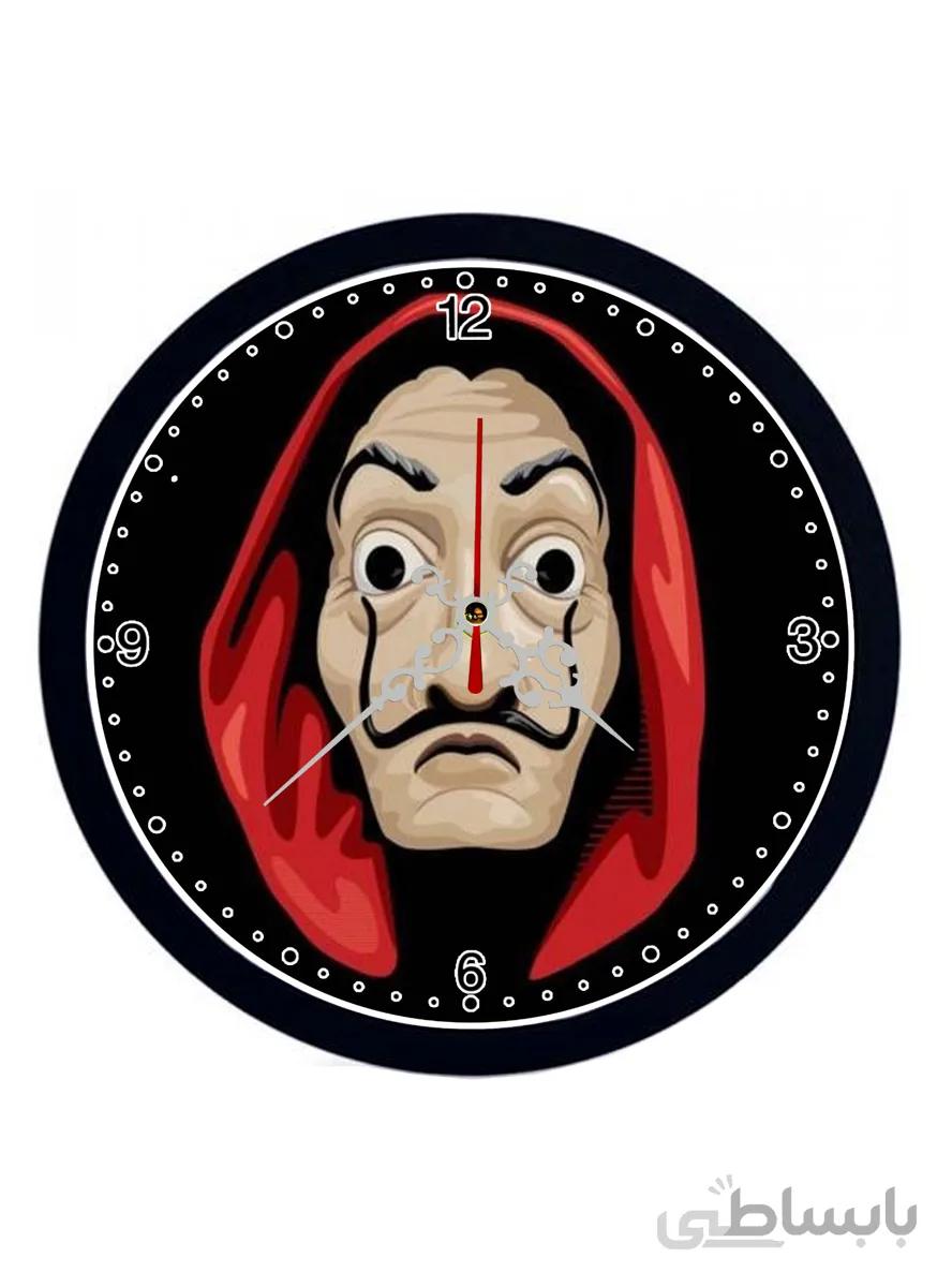 ساعت دیواری طرح سریال سرقت پول