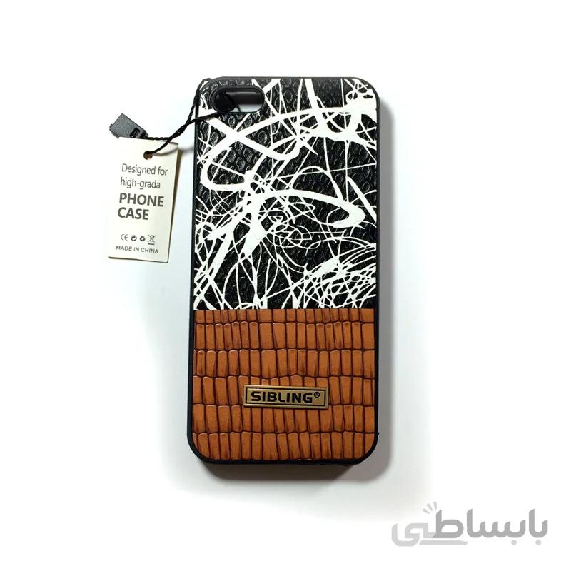 کاور Sibling طرح چرم مناسب برای گوشی Iphone 5s / se