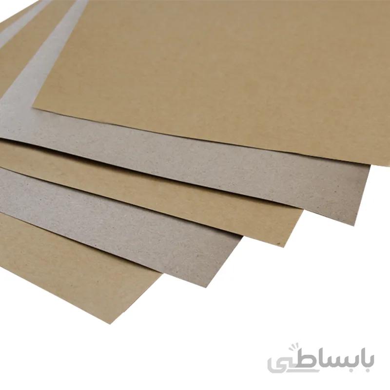 کاغذ کرافت دورو 120g پیشگام 20x30cm بسته 50برگی