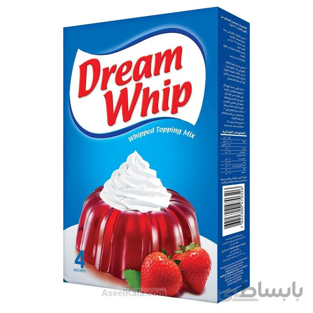 پودر خامه دریم ویپ Dream Whip بسته 4 عددی