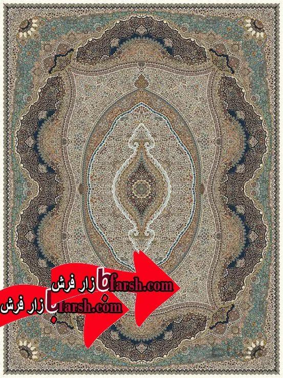 فرش نگین مشهد کد 1002 کرم
