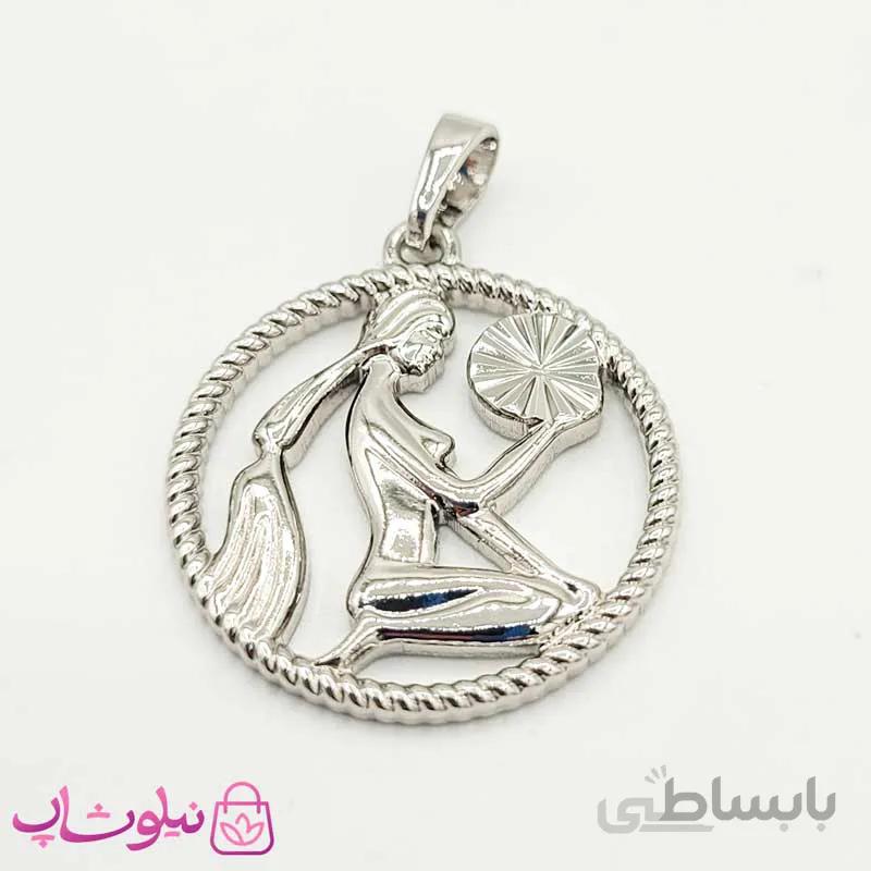 پلاک ماه تولد شهریور ژوپینگ نقره ای