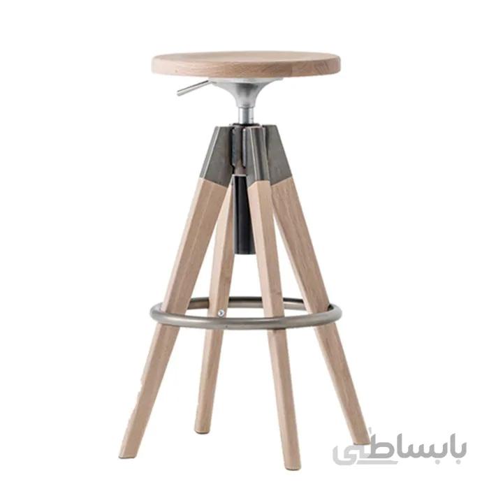 صندلی کانتر N275B یراق آبکاری نظری