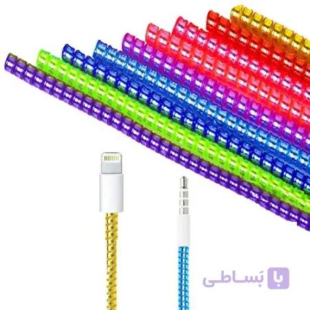 محافظ کابل شارژ متالیک