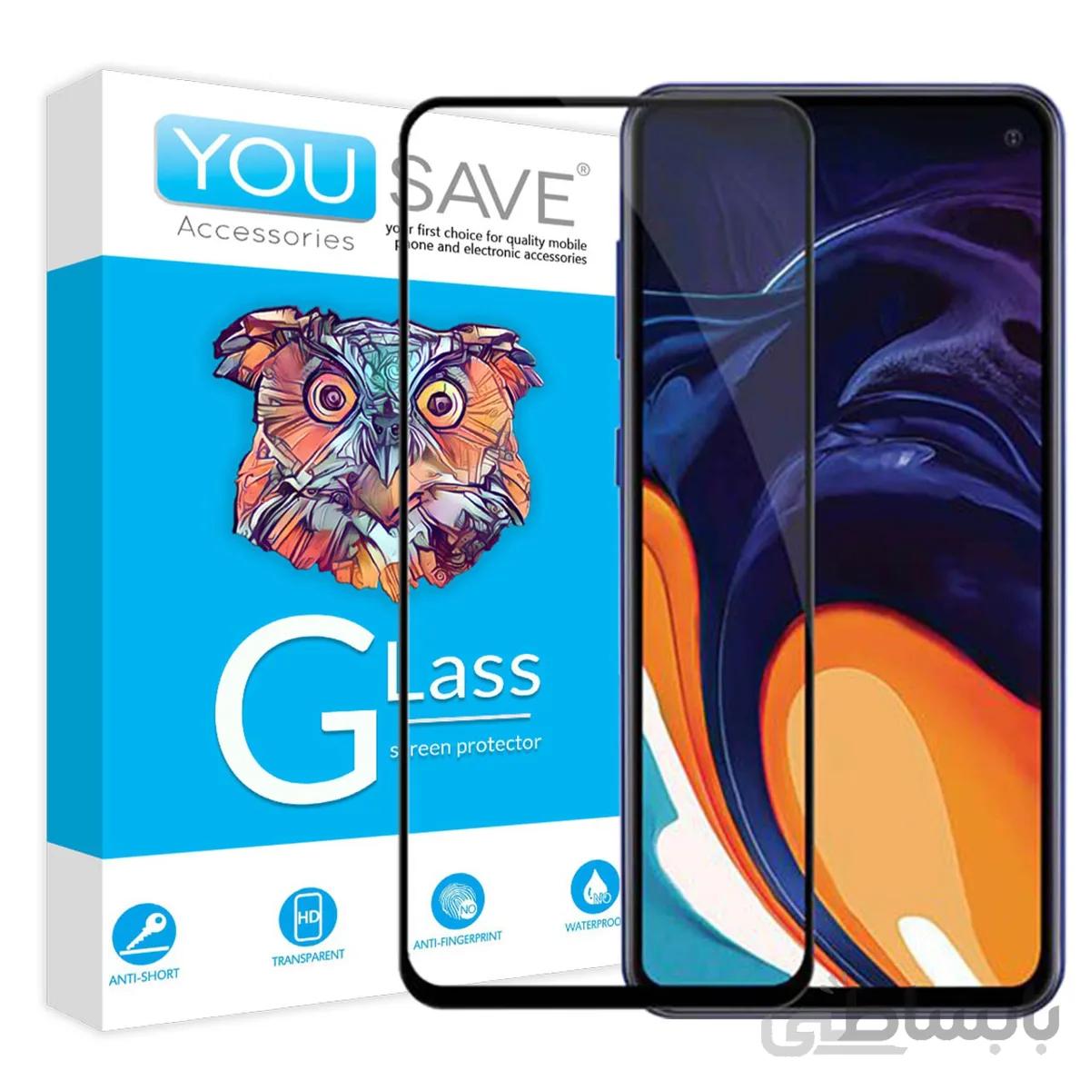 گلس تمام صفحه یوسیو مناسب برای گوشی سامسونگ Galaxy A60