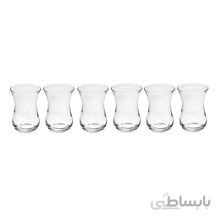 استکان پاشاباغچه مدل HARRANN G4U بسته 6 عددی