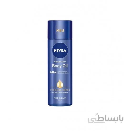 روغن بدن و ماساژ نیوا Nivea حجم 200 میل