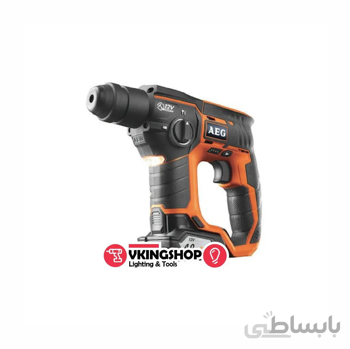 بتون كن دو كاره شارژي ١٢ ولت۴ شیار آاگ مدل BBH12LI_402C