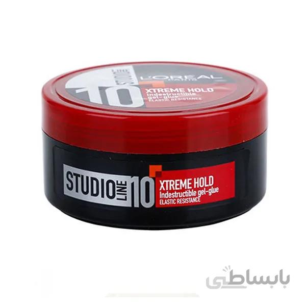 ژل حالت دهنده مو لورآل مدل studio 10 حجم 150 میلی لیتر