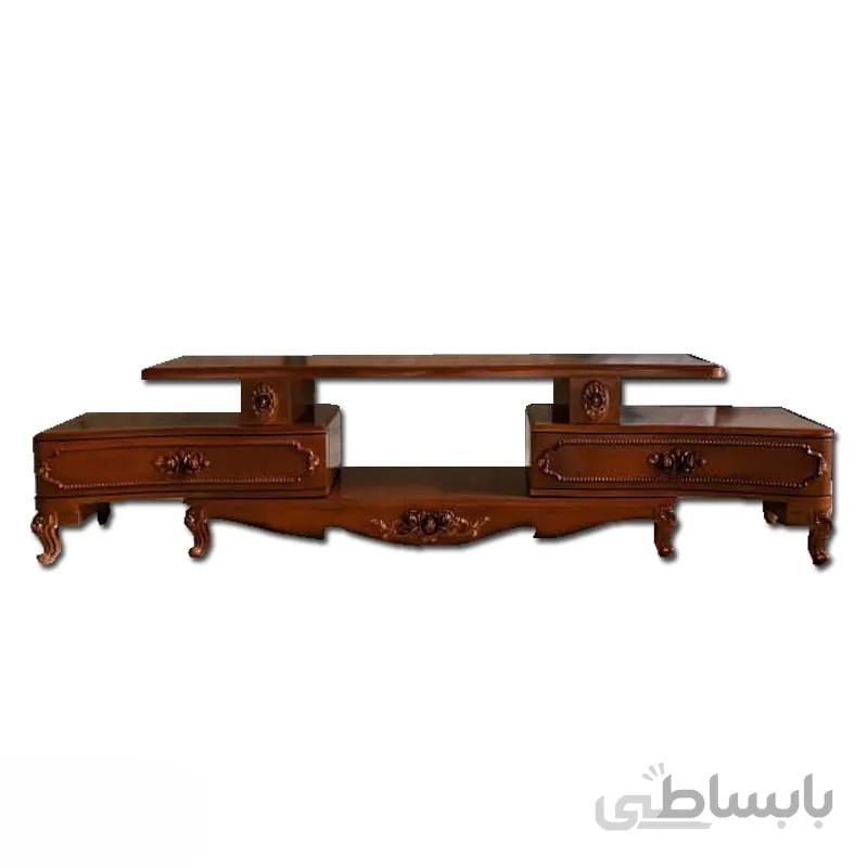 خرید اقساطی میز تلویزیون چوبی مدل 12-110