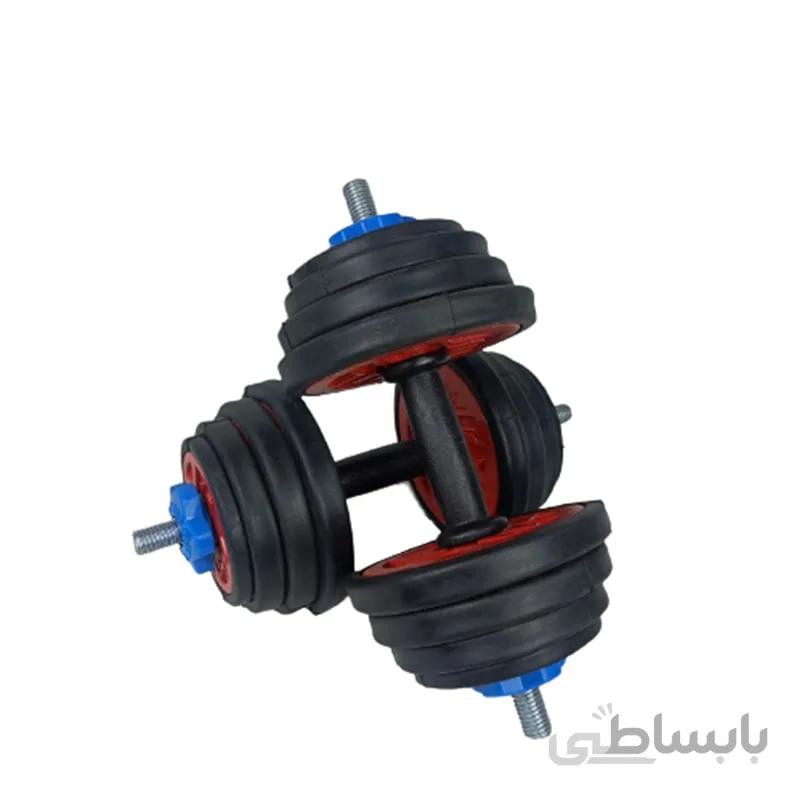دمبل متغیر رنگی ۱۰ کیلویی TS