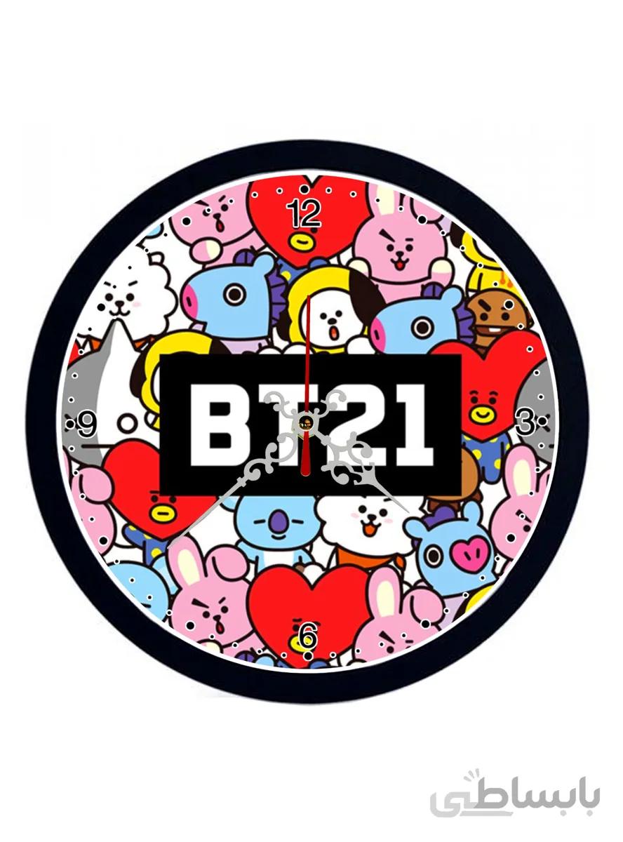 ساعت دیواری طرح bt-b21