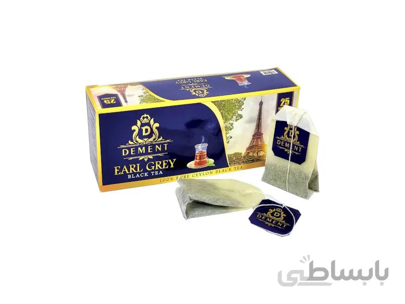 چای سیاه معطر کیسه ای دمنت بسته 25 عددی