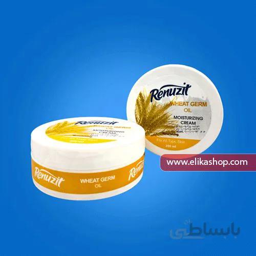 کرم مرطوب کننده گندم رینوزیت 200 میل ا Renuzit Moisturizing Cream With Wheat Germ