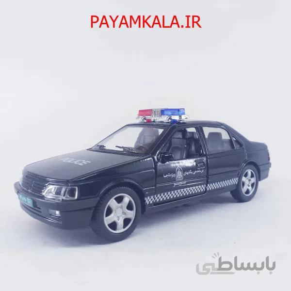 ماشین اسباب بازی پژو 405 پلیس (1511) مشکی