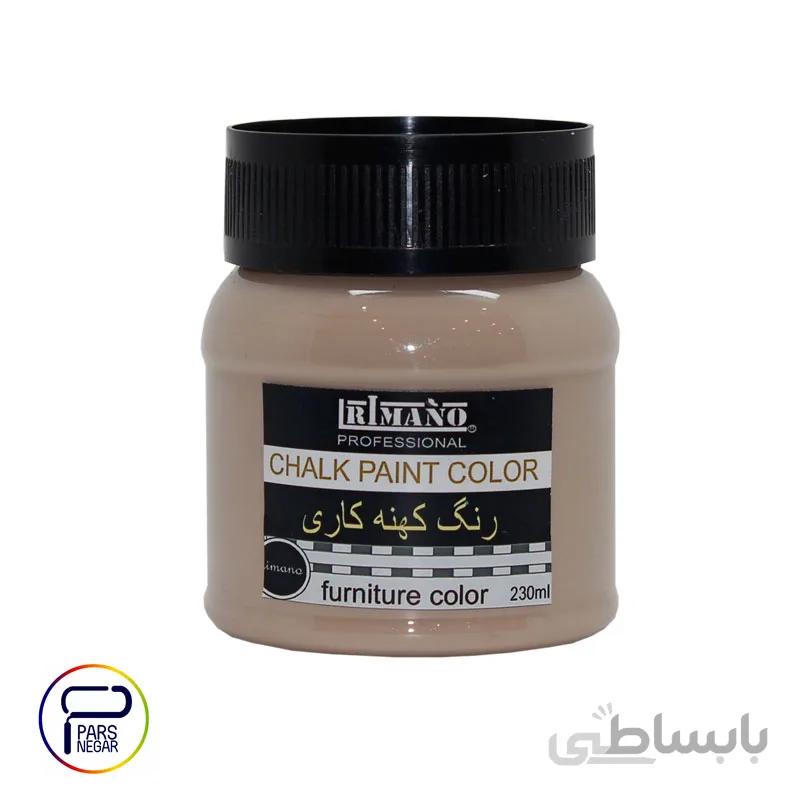 رنگ اکریلیک کهنه کاری شکلاتی روشن ریمانو ۲۳۰ میلی لیتر
