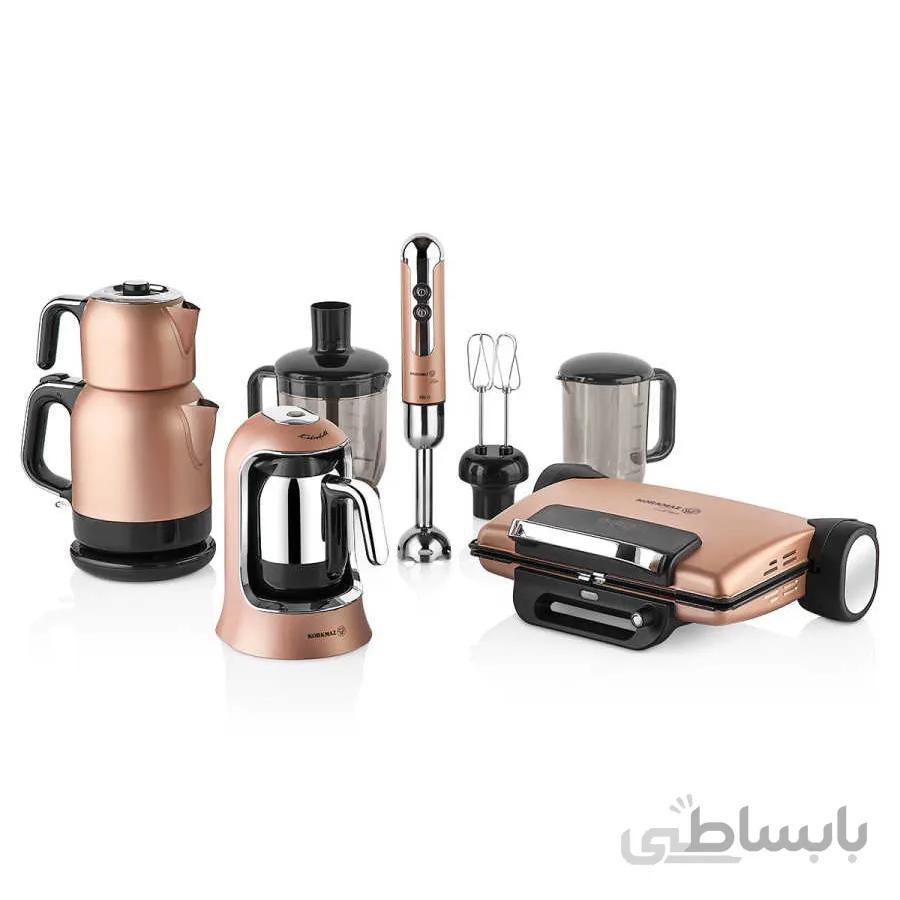 سرویس برقی کرکماز مدل Rosagold A1817 ا Korkmaz Rosagold A 1817 Electric Service