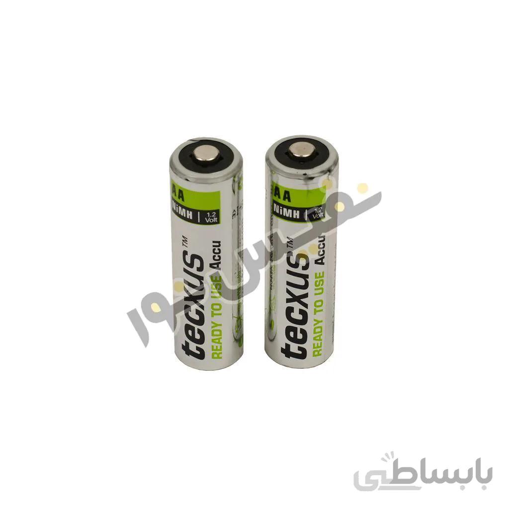 باتری قابل شارژ قلمی تکساس مدل Accu بسته 2 عددی