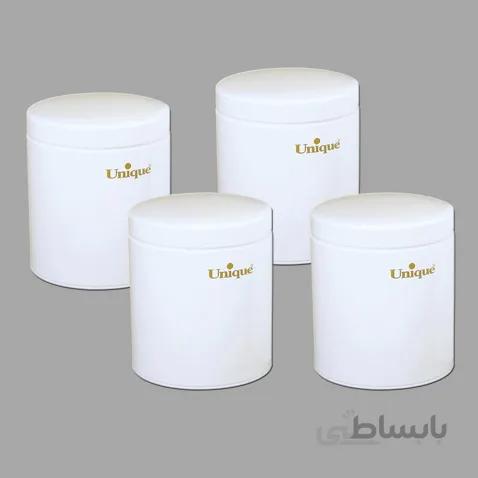 ظرف حبوبات 1.8 بدون پنجره سفید یونیک UN-4160