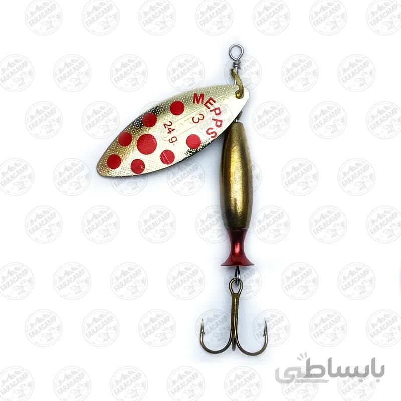 لانسه مپس لانگ طلایی خال قرمز 24 گرم سایز 3