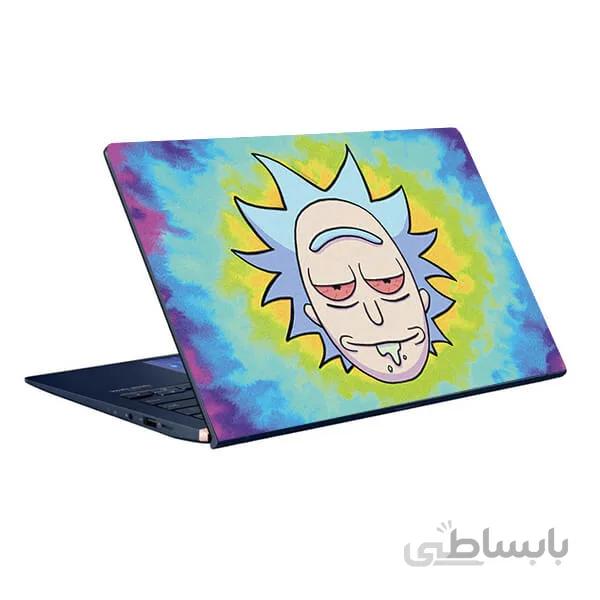اسکین لپ تاپ طرح Rick&Morty کد ۰۳