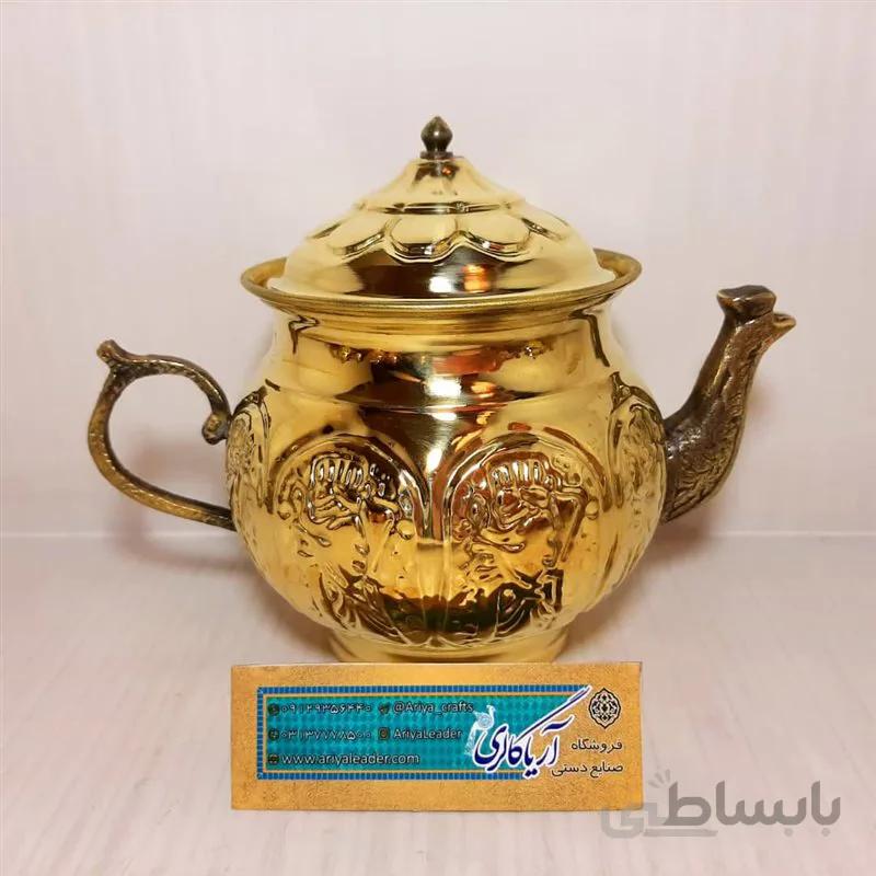 قوری ۴برنجی قلم کد ۱۳۲۶۳۲۶۶۴۴۰