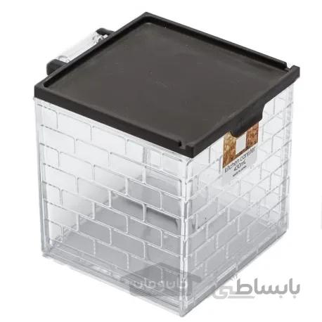 قوطی آشپز خانه رنگ قهوه ای (ساخت ‌ژاپن)