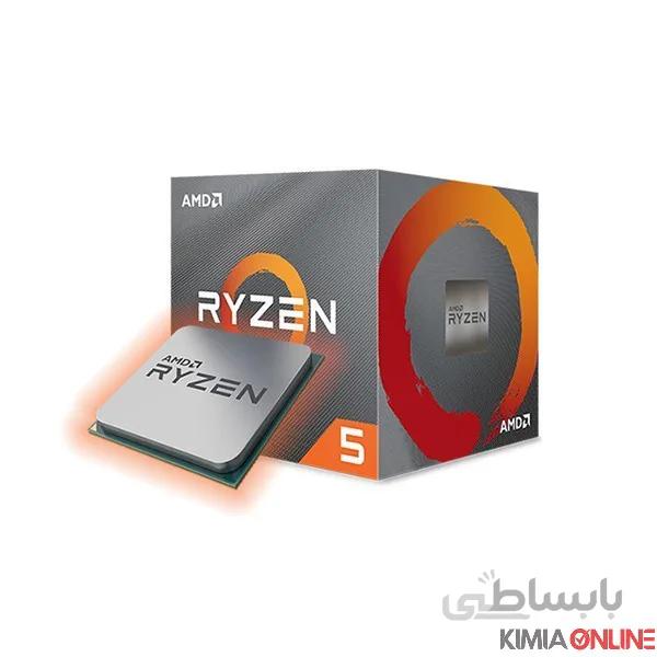 3.8GHz AM4 Desktop CPU AMD Ryzen 5 3600XT ا پردازنده اینتل ای ام دی رایزن 5 3600XT سوکت AM4 فرکانس 3.8 گیگاهرتز