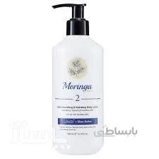 لوسیون بدن فوق مغذی و آبرسان شماره 2 حجم 300میل مورینگا ا Moringa Ultra Nourishing And Hydrating Body Lotion No 2 NourishingAnd Hydrating And Soothing Skin For Dry And Sensitive Skin With Láfaoil And Shea Butter 300ml کد 561969