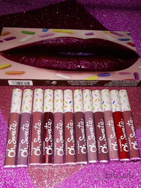 پک رژ لب مایع 12 تایی مک MAC