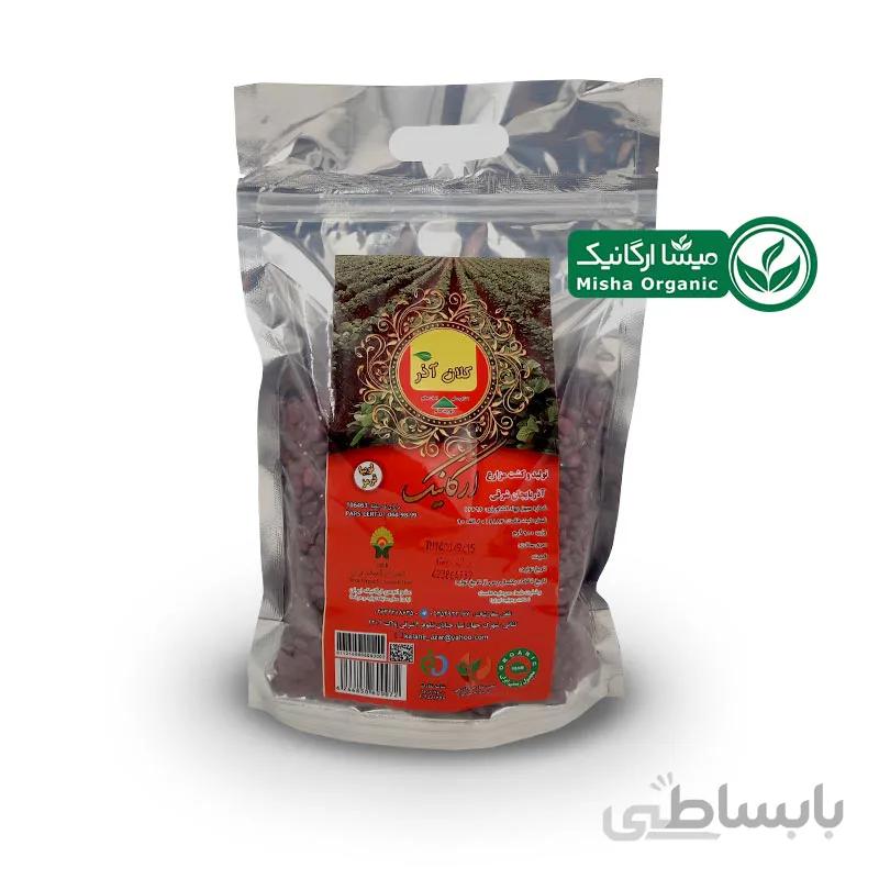 لوبیا قرمز ارگانیک کلان آذر – 900 گرمی