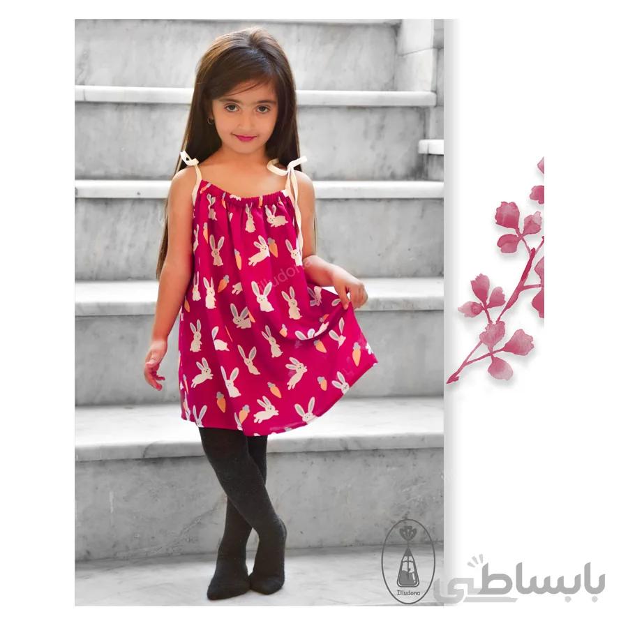 پیراهن طرح خرگوشک