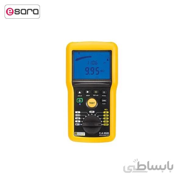تستر مقاومت عایقی کاوین آرنوکس مدل CA6526 ا Chauvin Arnoux CA6526 Digital Insulation and Continuity Testers