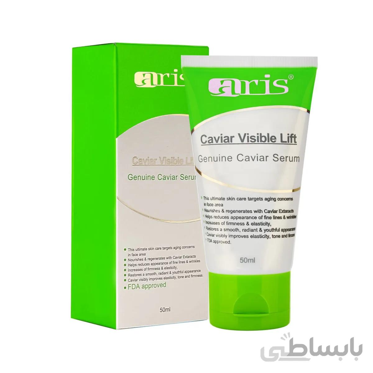 کرم آبرسان و مغذی پوست حاوی عصاره خاویار