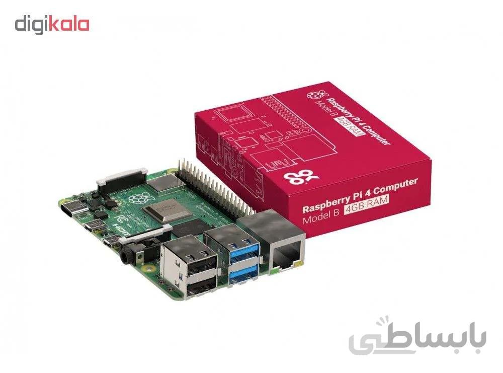 برد رزبری 4 مدل B 4G - رسپبری پای 4 مدل B 4G ا Raspberry Pi 4B 4G