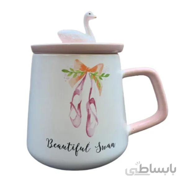 ماگ مدل BEAUTIFUL SWAN کد ۵۴۸