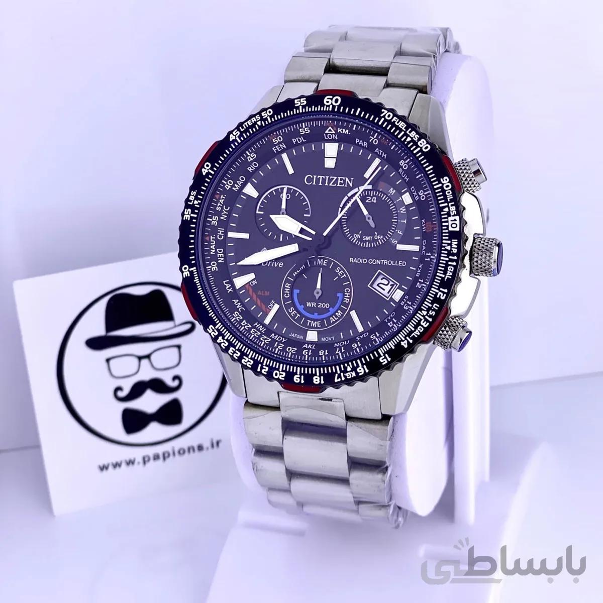 ساعت مچی مردانه اصل | برند سیتیزن | مدل CB5001-57E