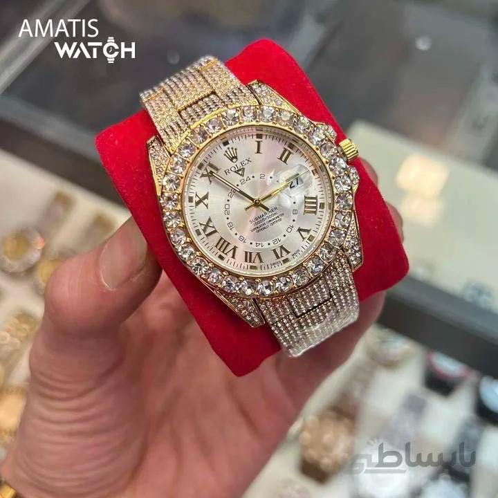ساعت مچی فول نگین رولکس مدل Rolex Day_Date 4232A