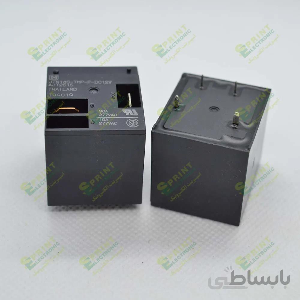 رله 12 ولت کولری 4 پایه 30 آمپر Panasonic JTN1AS-TMP-F-DC12V
