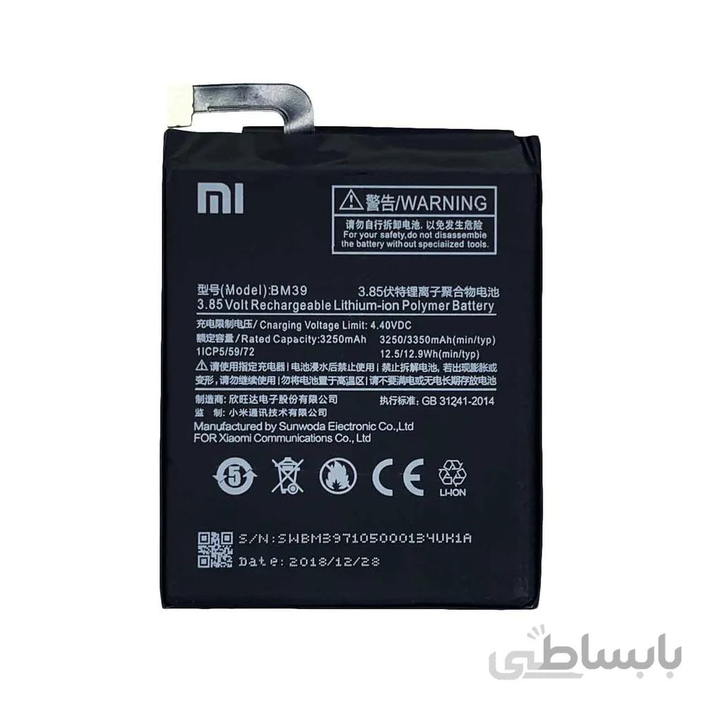 باتری شیائومی Mi 6 - BM39 ا Original Battery Xiaomi Mi 6 BM39 کد 408657