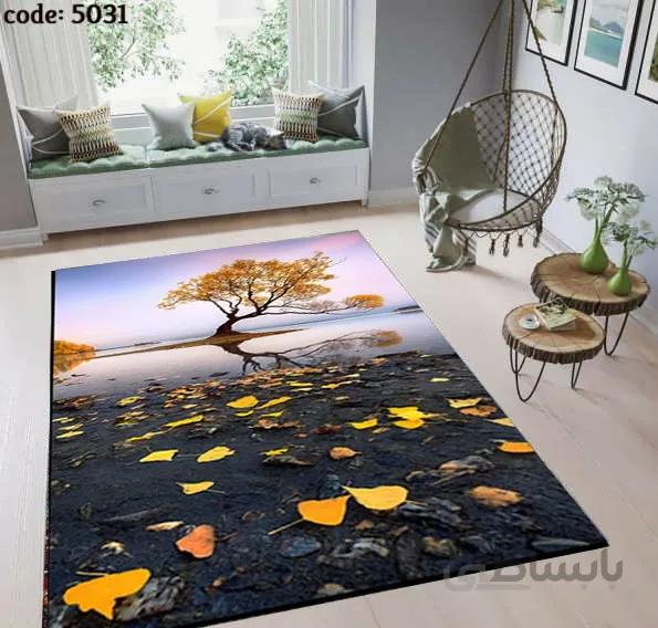 فرشینه طرح برگهای پاییزی 5031
