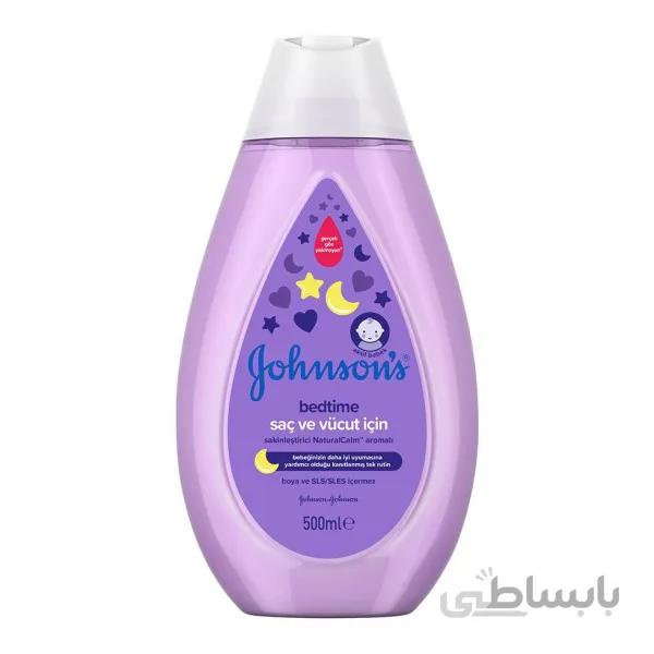 شامپو سر و بدن بچه جانسون مدل Bed Time حجم 500 میل