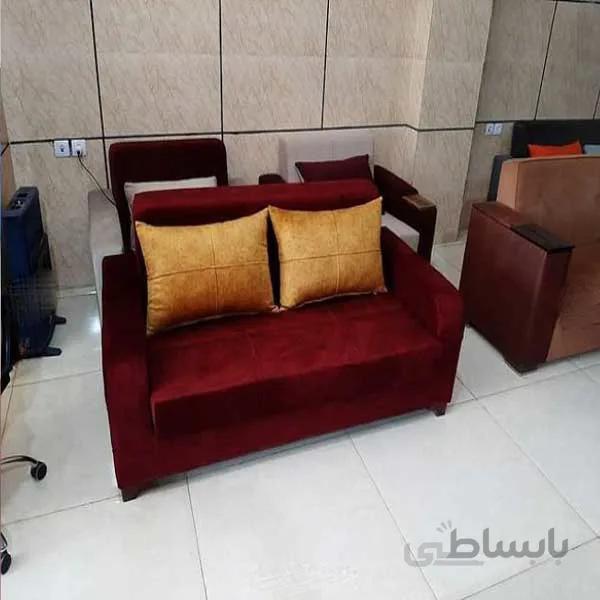 مبل تخت خواب شو دو نفره مدل آلما