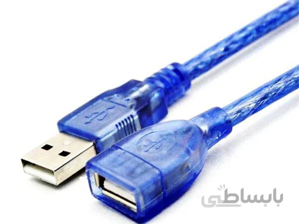 کابل افزایش طول 3 متری USB برند HIGH QUALITY