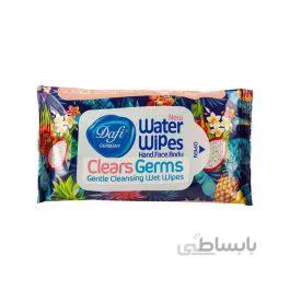 دستمال مرطوب پاک کننده دست و صورت دافی تعداد 12 عدد ا Dafi Hand And Face Wet Wipes 12Pcs
